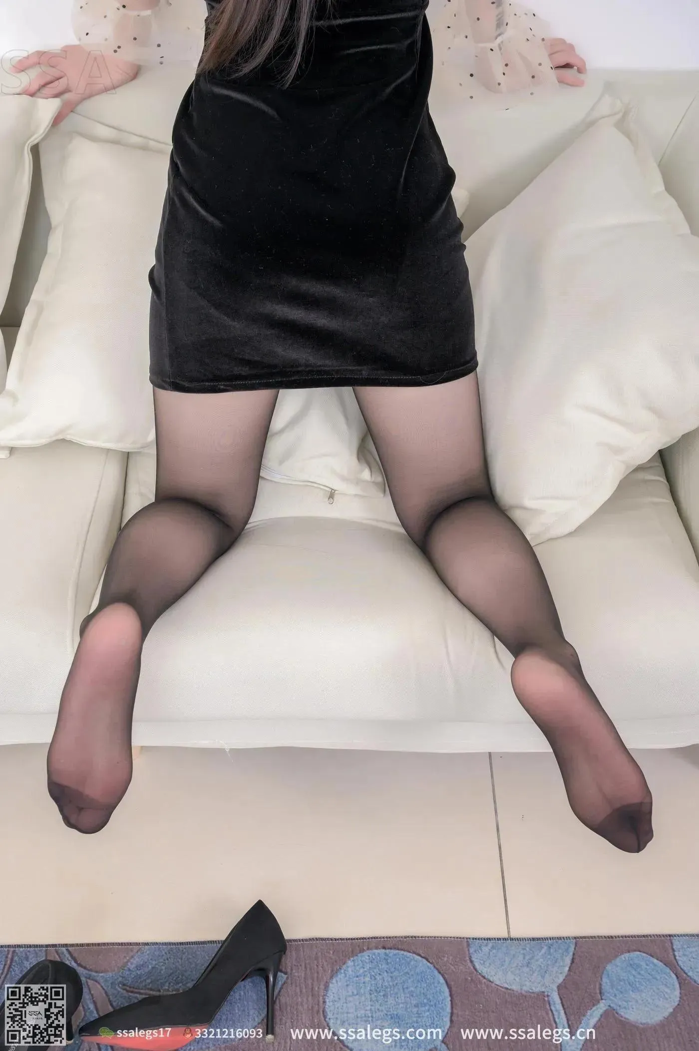 [SSA丝社]超清写真 NO.309 秀秀新模新春首秀美腿黑丝(下) [48P]插图3
